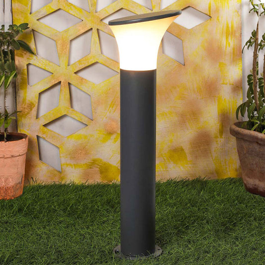 Grey Long Modern Designed Outdoor Gate Light