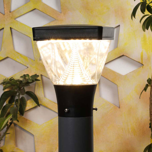 Conical Designer Warm Outdoor Gate Light