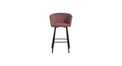 Pink Color Clea Counter Stool