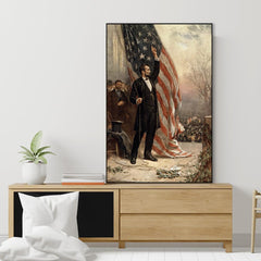 Abraham Lincoln (1809-1856) Framed Wall Art