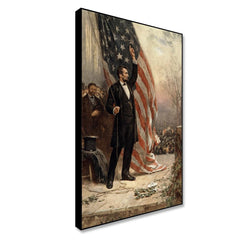 Abraham Lincoln (1809-1856) Framed Wall Art