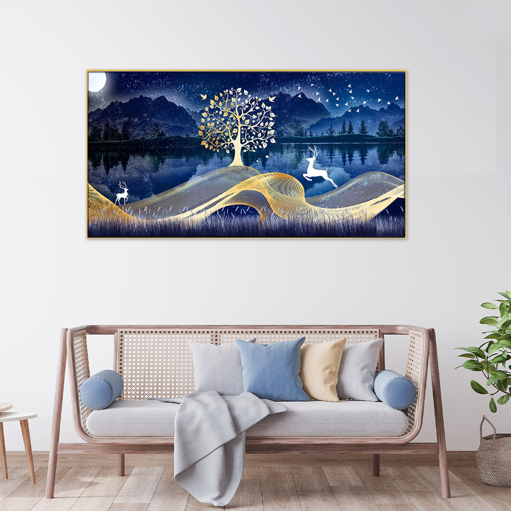 The Patronus Charm Framed Wall Art