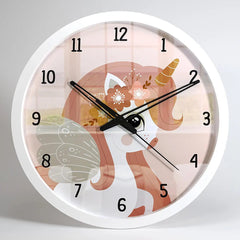 Princess Unicorn Kids Wall Clock