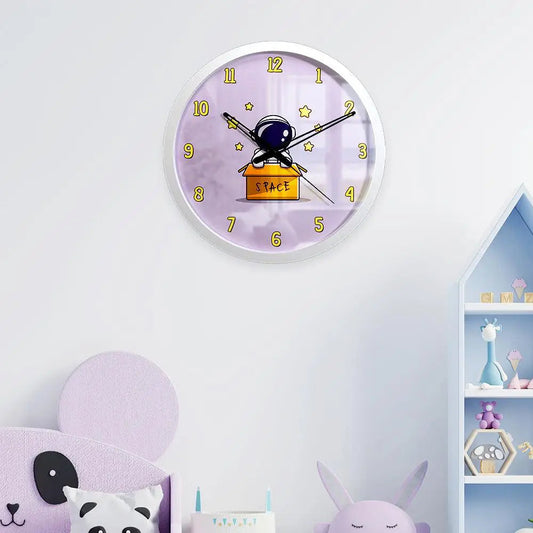 Space Astonaut Kids Wall Clock