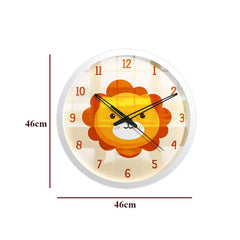 Baby Lion Kids Wall Clock