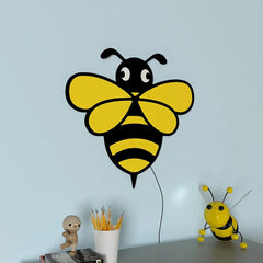 Honey Bee Backlit Wooden Wall Décor