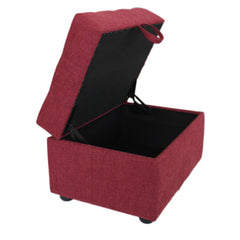 Maisy Velvet Ottoman/Poufee Stool