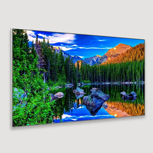 Mountain Natural Scenery Canvas  Wall Hanging Wide Format