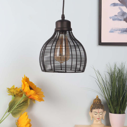 Inverted Cage Designer Focus Hanging Light