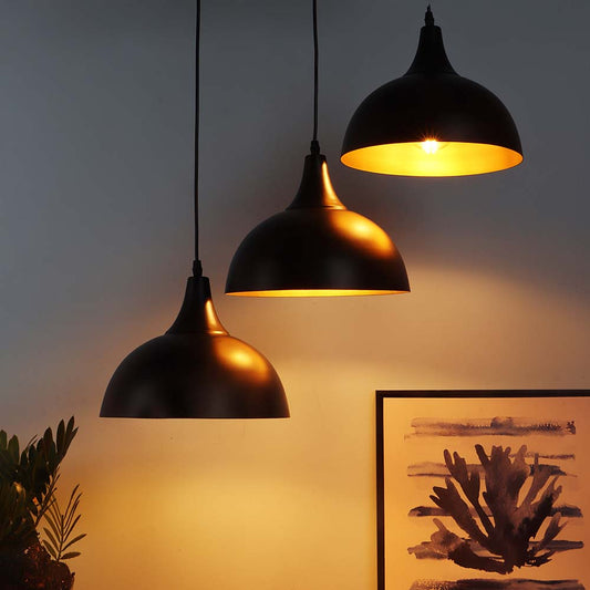 Standard Black Designer Cluster Hanging Light