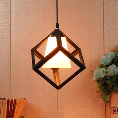 Black & White Designer Cubic Hanging Light