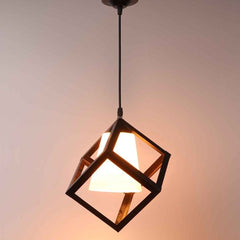 Black & White Designer Cubic Hanging Light