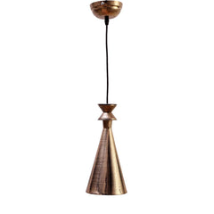 Golden Funnel Single Hanging Lights