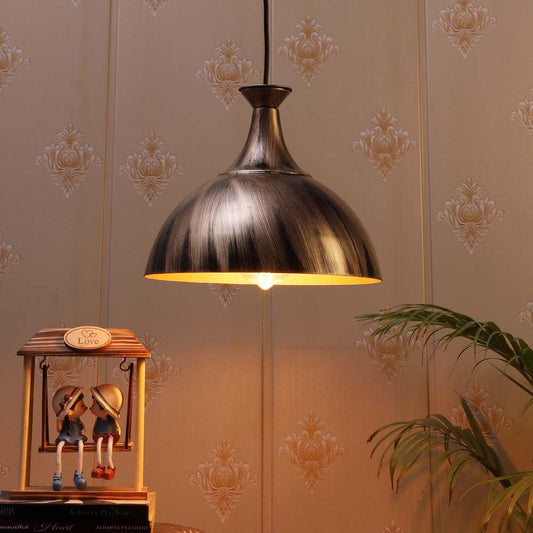 Golden Brushed Antique Finish Hanging Light