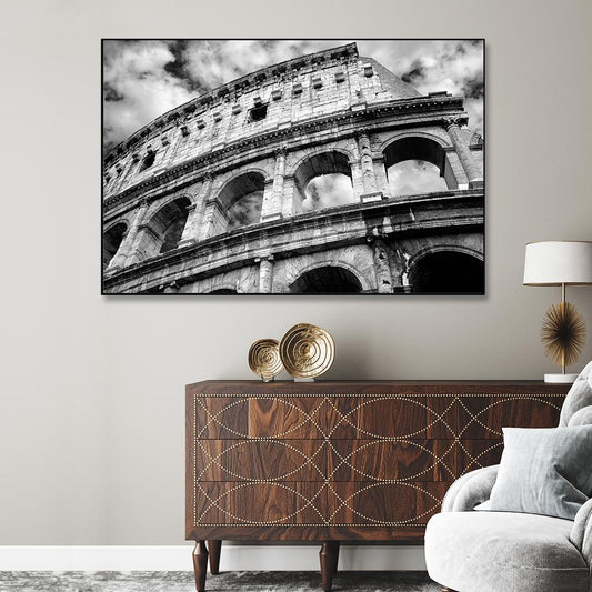 Abstract Exterior Architected Photography Framed Wall Art