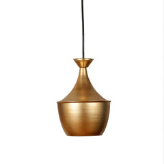 Container Shape Golden Focus Hanging Light