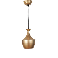 Container Shape Golden Focus Hanging Light