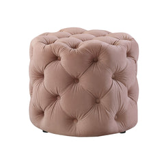 Round Tufted Velvet Ottaman/Poufee Stool