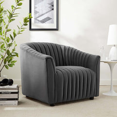 Grey Latonia Accent Chair