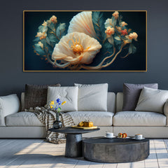 Elegant Floral Flower art Canvas Wall Painting