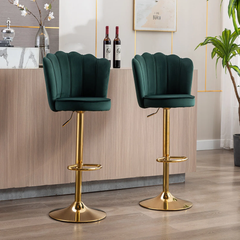 Green Color Avidan Bar Stool