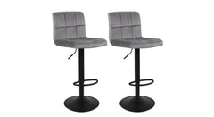 Grey Color Neo Swiel Adjustable Bar Stool