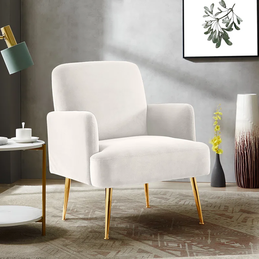 Cream Esme Accent Chair