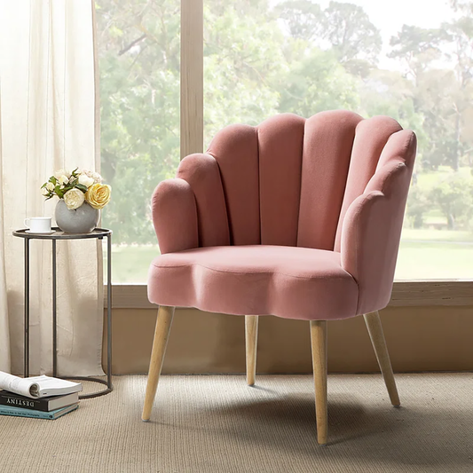 Pink Rae Accent Chair