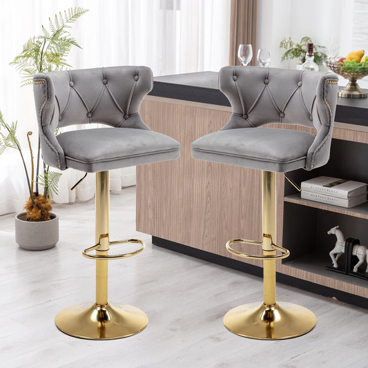 Grey Verona Bar Stool