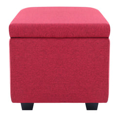 Square Stoage Ottoman With Storage Stool