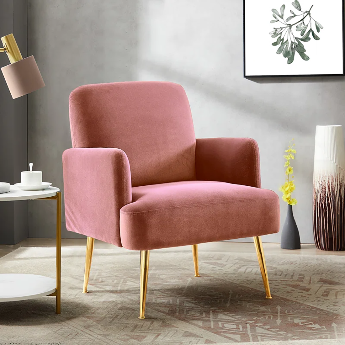 Rose Esme Accent Chair