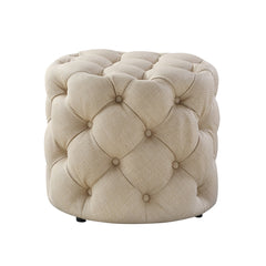 Round Tufted Velvet Ottaman/Poufee Stool