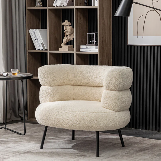 Beige Clive Accent Chair
