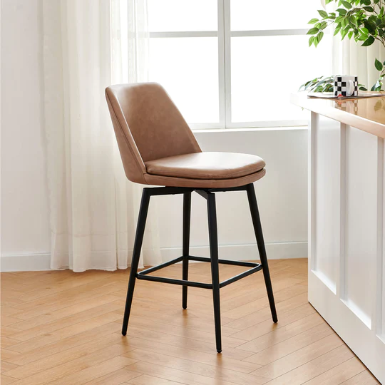 Brown  Hart Bar Stool