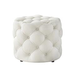 Round Tufted Velvet Ottaman/Poufee Stool