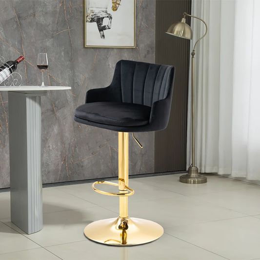 Black Color Oliver Bar Stool