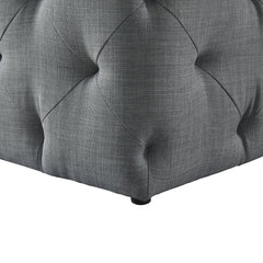 Square Tufted Velvet Ottaman/Poufee Stool