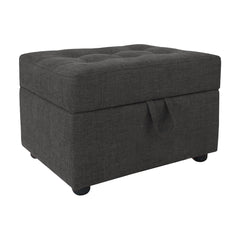 Maisy Velvet Ottoman/Poufee Stool