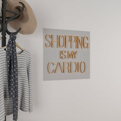 Shopping Is My Cardio LED Neon Light (Available in Multiple Colors)