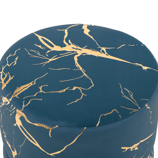 Joseph Velvet Ottoman/Poufee Stool