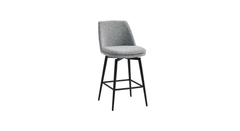 Grey Color Mccain Bar Stool