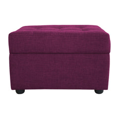 Maisy Velvet Ottoman/Poufee Stool