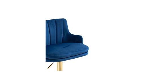 Blue Color Oliver Bar Stool