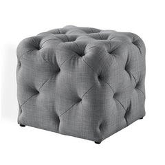 Square Tufted Velvet Ottaman/Poufee Stool