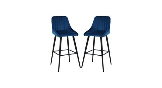 Blue Color Daulton Counter Stool