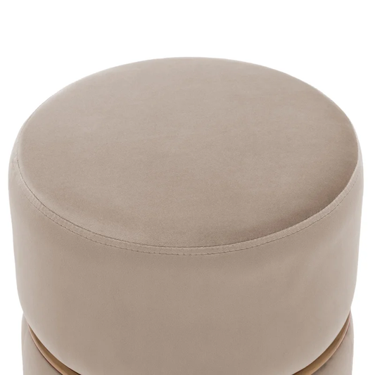 Gracy Velvet Ottoman/Poufee Stool