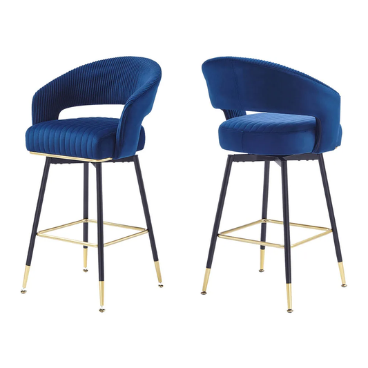 Blue Mixoy Bar Stool