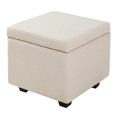 Square Stoage Ottoman With Storage Stool