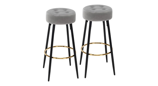 Grey Color Ceazar Counter Stool