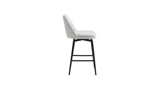 White Color Mccain Bar Stool